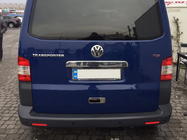 Volkswagen T5 2010-2015 Chromleiste über dem Heckklappengriff (Edelstahl) Multivan, OmsaLine - Italienischer Edelstahl Foto 2