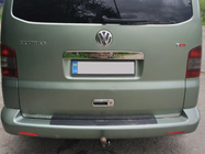 Volkswagen T5 2010-2015 Chromleiste über dem Heckklappengriff (Edelstahl) Multivan, OmsaLine - Italienischer Edelstahl Foto 3