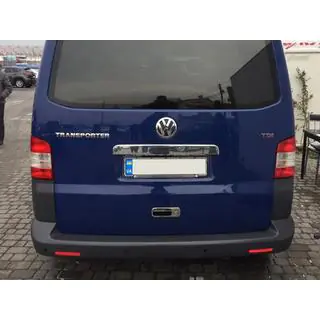Chromleiste über dem Heckklappengriff (Edelstahl) Foto 2