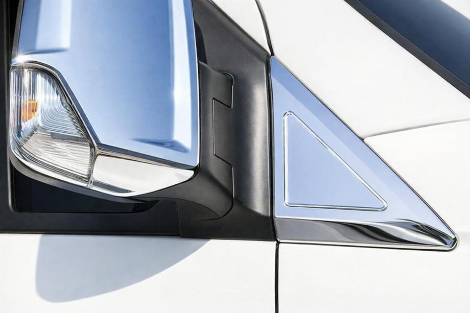 Mercedes Sprinter W906 2006–2018 Spiegelabdeckungen Edelstahl (2 Stk.) Carmos - Türkischer Edelstahl Image