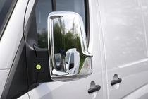 Volkswagen Crafter 2006-2016 Spiegelabdeckungen Chrom (2 Stk) Carmos, Türkischer Stahl Foto 11