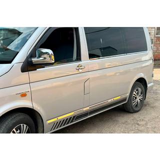Spiegelabdeckungen Chrom (2 Stk) Volkswagen T5 Transporter 2003-2010 Foto 3