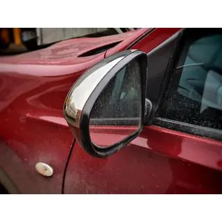 Spiegelabdeckungen (2 Stk., Edelstahl) Nissan Qashqai 2010-2014 Foto 4