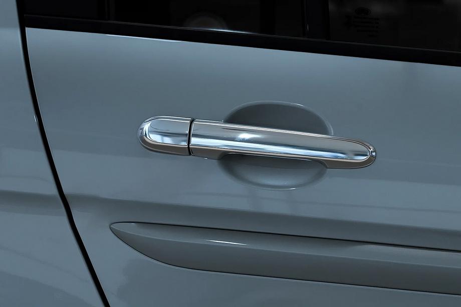 Hyundai Accent 2006-2010 Chrom Türgriffblenden (4 Stk) OmsaLine - Italienischer Edelstahl Image