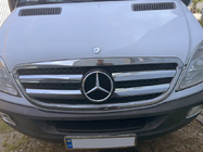 Mercedes Sprinter W906 2006–2018 Chrom Rahmen Kühlergrill (2006-2013, Edelstahl) Foto 1