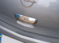 Opel Corsa D 2007-2014 Edelstahl Abdeckung für Heckklappengriff Carmos - Türkischer Edelstahl Foto 1
