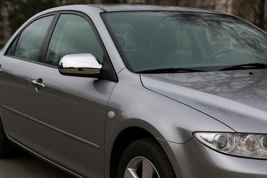 Mazda 6 2003-2008 Spiegelabdeckungen Chrom (2 Stk) Image