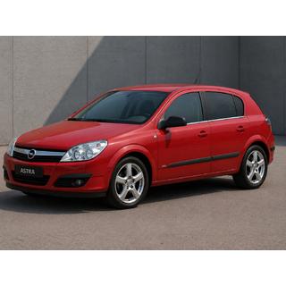 Fensterrahmen Zierleisten Edelstahl Opel Astra H 2004-2013 Foto 1
