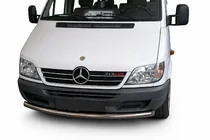 Mercedes Sprinter W901/902/903/904/905 1995–2006 Frontbügel ST008 (Edelstahl) Foto 1