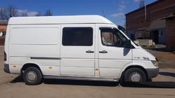 Mercedes Sprinter W901/902/903/904/905 1995–2006 Seitenschweller Premium (2 Stk., Edelstahl) Mittlerer Radstand, Ø60 Foto 1