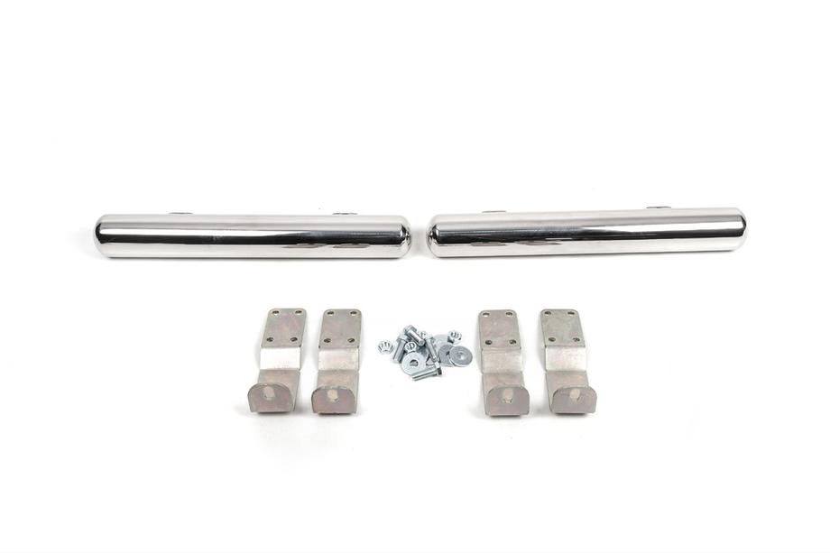 Volkswagen LT 1995-2006 Seitliche Rohre hinter dem Hinterrad (2 Stk., Edelstahl) Langer Radstand Image