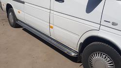 Volkswagen LT 1995-2006 Seitenschweller Premium (2 Stk., Edelstahl) Mittlerer Radstand, Ø60 Foto 4
