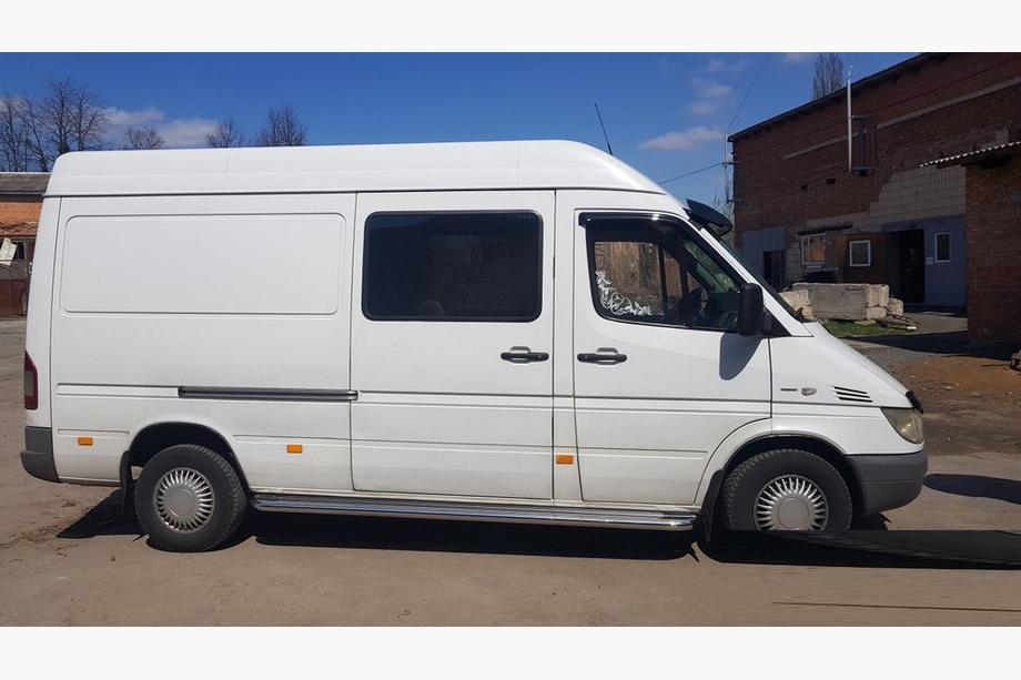Volkswagen LT 1995-2006 Seitenschweller Premium (2 Stk., Edelstahl) Mittlerer Radstand, Ø60 Image