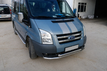 Ford Transit 2000–2014 Frontbügel ST014 (2006-2014, Edelstahl) Foto 3