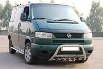 Volkswagen T4 Caravelle/Multivan 1990–2003 Frontbügel WT003 60mm Edelstahl 51mm, mit Schriftzug Foto 6
