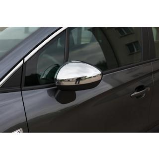 Spiegelabdeckungen (2 Stk, Edelstahl) Citroen C-4 2010-2018 Foto 1