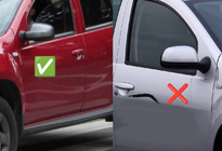 Dacia Duster 2008-2018 Spiegelabdeckungen Chrom (2 Stk) V-2 OmsaLine - Italienischer Edelstahl Foto 4