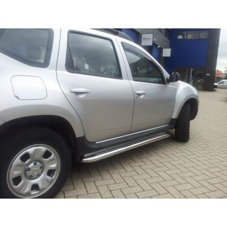 Seitenschweller Premium (2 Stk., Edelstahl) Dacia Duster 2008-2018 Foto 1