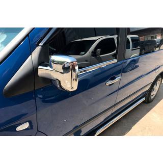 Spiegelabdeckungen (2 Stk, Chrom) Mercedes Vito W638 1996-2003 Foto 3
