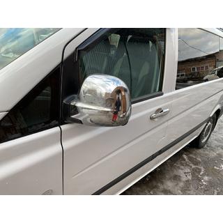 Spiegelabdeckungen Chrom VITO 2004-2010 (2 Stk) Mercedes Vito W639 2004-2014 Foto 2