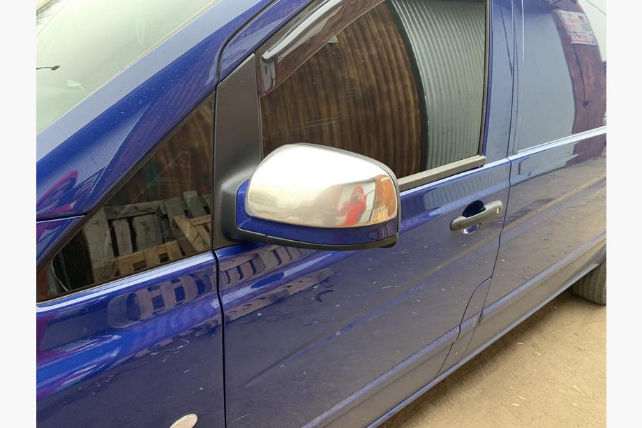 Mercedes Vito W639 2004-2014 Spiegelabdeckungen Chrom Vito 2010-2015 (2 Stk) Carmos - Türkischer Stahl Foto 6