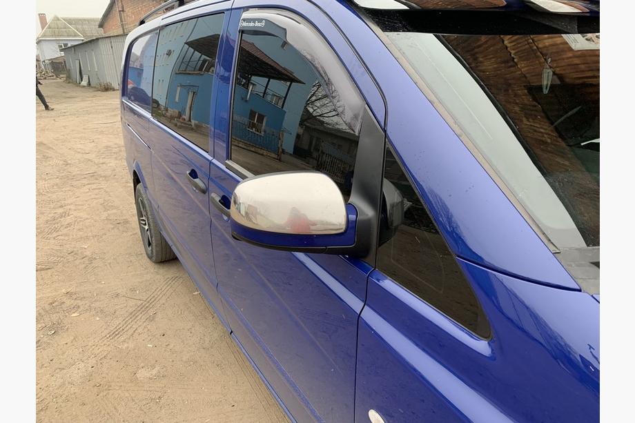 Mercedes Vito W639 2004-2014 Spiegelabdeckungen Chrom Vito 2010-2015 (2 Stk) Carmos - Türkischer Stahl Foto 7