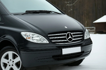 Mercedes Vito W639 2004-2014 Grillabdeckung 2004-2010 Edelstahl Carmos - Türkischer Edelstahl Foto 1