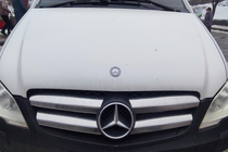 Mercedes Vito W639 2004-2014 Grill Abdeckungen 2010-2015 Edelstahl OmsaLine - Italienischer Edelstahl Foto 3