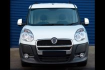 Fiat Doblo II 2010-2022 Kühlergrill Blenden (2010-2015, komplett, Edelstahl) Carmos - Türkischer Edelstahl Foto 2