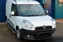 Fiat Doblo II 2010-2022 Nebelscheinwerfer Blenden mit Streifen (2010-2015, 4 Stk., Edelstahl) Carmos - Türkischer Edelstahl Foto 4