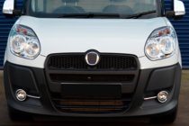 Fiat Doblo II 2010-2022 Nebelscheinwerfer Blenden mit Streifen (2010-2015, 4 Stk., Edelstahl) Carmos - Türkischer Edelstahl Foto 6