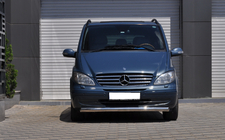 Mercedes Vito W639 2004-2014 Frontschutzbügel ST008 (Edelstahl) 2004-2010, 70mm Foto 4