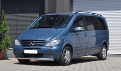 Mercedes Vito W639 2004-2014 Frontschutzbügel ST008 (Edelstahl) 2004-2010, 70mm Foto 2