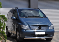 Mercedes Vito W639 2004-2014 Frontschutzbügel ST008 (Edelstahl) 2004-2010, 70mm Foto 3