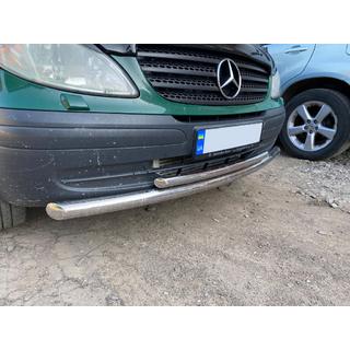 Frontschutzbügel ST014 (Edelstahl) Mercedes Vito W639 2004-2014 Foto 3
