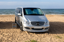 Mercedes Vito W639 2004-2014 Stoßstangenlippe BRB V1 (grundiert zum Lackieren) Baujahr 2004-2010 Foto 1