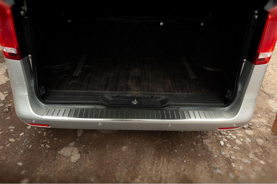 Mercedes Vito/V-class W447 2014- Heckstoßstangenschutz OmsaLine Edelstahl Glanzend Image