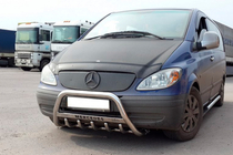 Mercedes Viano 2004-2014 Frontbügel WT003/004 (Edelstahl) 60mm, ohne Schriftzug Foto 1