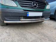Mercedes Viano 2004-2014 Frontschutzbügel ST014 (Edelstahl) 60/42mm Foto 1