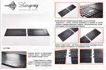 Mercedes Viano 2004-2014 Hintere Gummimatten (2 Stk, Stingray) Foto 2