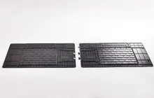 Mercedes Viano 2004-2014 Hintere Gummimatten (2 Stk, Stingray) Foto 3