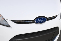 Ford Fiesta 2008-2017 Grillabdeckung Chrom (2-tlg., Edelstahl) Foto 1
