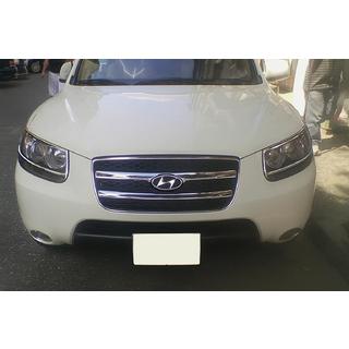 Chrom Kühlergrill Blenden (2006-2010, 2 Stk., Edelstahl) Hyundai Santa Fe 2 2006-2012 Foto 3