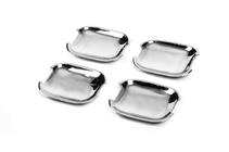 Mercedes E-сlass W210 1995-2002 Chrom Unterlagen für Türgriffe (4 Stk) verchromter Kunststoff Foto 2