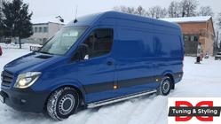 Volkswagen Crafter 2006-2016 Seitenschweller Premium (2 Stk., Edelstahl) Foto 3