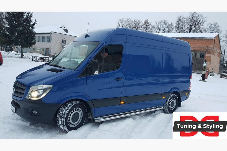 Volkswagen Crafter 2006-2016 Seitenschweller Premium (2 Stk., Edelstahl) d60, kurzer Radstand Foto 5