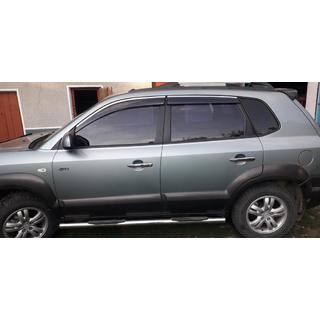 Chrom Türgriffblenden (4 Stk, Edelstahl) Hyundai Tucson JM 2004- Foto 4