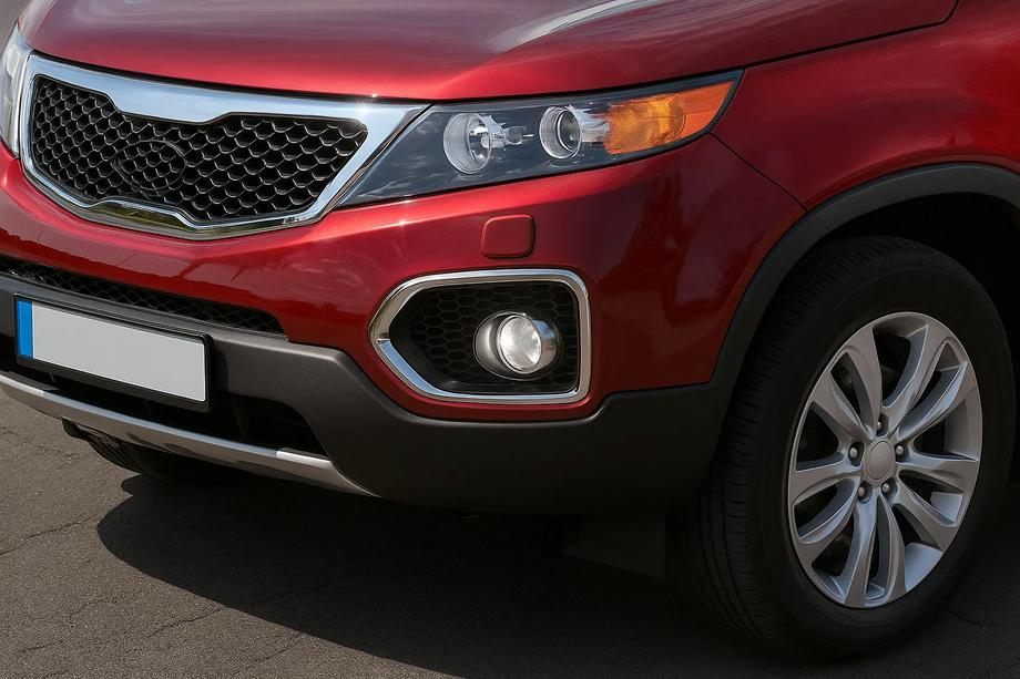 Kia Sorento II XM 2009-2014 Nebelscheinwerfer Blenden 2010-2013 (2 Stk., Edelstahl) Image