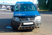 Volkswagen Caddy 2004-2010 Frontbügel WT003 (Edelstahl) 60mm, mit Schriftzug Foto 6