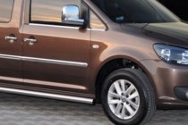 Volkswagen Caddy 2004-2010 Seitliche Rohre BB001 (2 Stk., Edelstahl) Foto 6